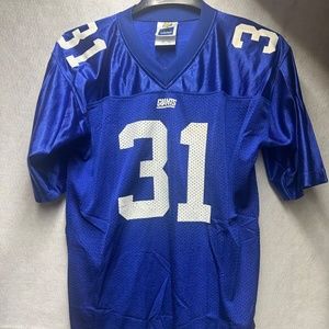 Adidas Football Jersey Youth L Blue New York Giants #31 Sehorn